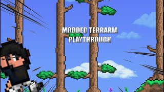 Terraria modded gaming pt 4  Streaming [upl. by Sucitivel]