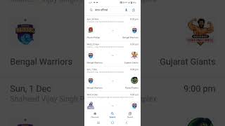 Bengal warriors ka full schedule pkl season 11 nocopyright nocopyrightmusic [upl. by Bailey]