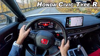 2023 Honda Civic Type R 17k Mile Update  Vermont Therapy Drive POV Binaural Audio [upl. by Richardo464]