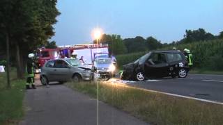 Wassenberg Schwerer Unfall auf der B221 bei Orsbeck [upl. by Erihppas54]