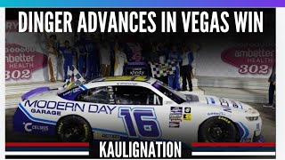 Allmendinger Advances To Final Four In Stunning Vegas Win [upl. by Winwaloe]