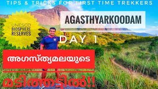 Agastyarkoodam Trek  Day 1  Tips amp Tricks  Bonacaud  Agasthyamala  First time Experience  2020 [upl. by Fritts]