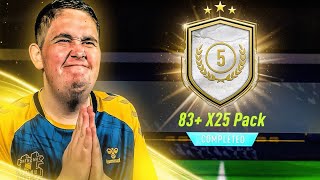 So I opened my 83 x 25 Pack on FIFA 22 [upl. by Dusen]