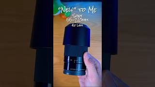 “New” to me Sony 55210mm Lens sony sonyalpha sonycamera photography videography cameralens [upl. by Teddie]