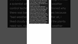 A Weather Tumblr Post [upl. by Ultan]