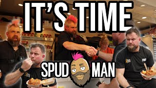 We FINALLY Try The LEGENDARY SPUDMAN [upl. by Dyrrej]