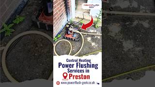 Power Flushing Central Heating Experts in Preston 📞07444 203 403 Free Quote heatingsolutions [upl. by Rogozen]