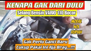 Cara Mengganti Selang Bensin Vario 110  Selang Bensin Vario Bocor Vario HondaVario [upl. by Hasan346]