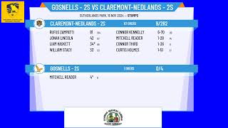 Gosnells  2s v ClaremontNedlands  2s [upl. by Faro195]