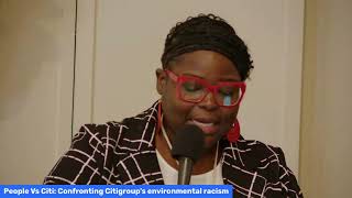 The People Vs Citi Confronting Citi Groups Environmental Racism [upl. by Mcknight235]