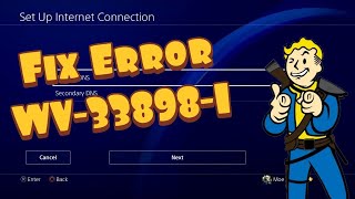 How To Fix PS4 Error WV338981 [upl. by Tutankhamen]