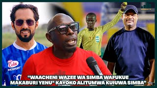 KISUGU AWASHUKIA YANGA quotWAACHENI WAZEE WA SIMBA WAFUKUE MAKABURI YENUquot KAYOKO ALITUMWA KUIUWA SIMBA [upl. by Ilac]