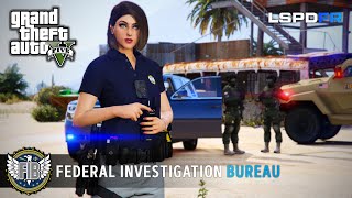 FIB  Rescuing Victims of Human Trafficking  GTA5 LSPDFR AI Voiceovers 151 [upl. by Eanerb]