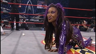 720pHD WCW Nitro 022100  Madusa SegmentPrince Iaukea wPaisley vs La Parka [upl. by Annaicul791]