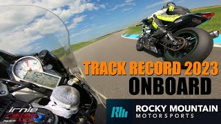 Rocky Mountain Motorsports Race Circuit 1486 Chicane  Superbike Tail Cam [upl. by Kablesh497]