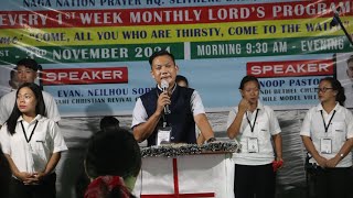 NFCPC CRUSADESpeaker Neilhou SophunuoEvangelist Angami Christian Revival Church Dimapur [upl. by Adiazteb]