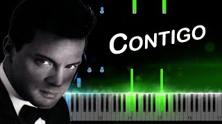 Contigo Estar Contigo Piano Tutorial [upl. by Craw514]