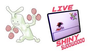 417  LIVE Shiny Sudowoodo in 3DS VC Silver Version after 9240 SRs [upl. by Seidule80]