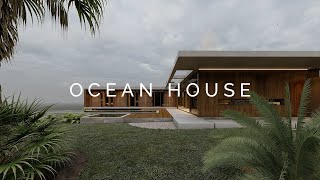 Architect designs a minimalist contemporary house with views to the ocean house tour [upl. by Riba]