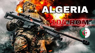 القوات الخاصة الجزائرية  Algerian special forces 104 ROM 💪🏻🇩🇿 [upl. by Killy]