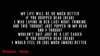 Eminem  So Much Better  Lyrics  MMLP2 [upl. by Anelyak]