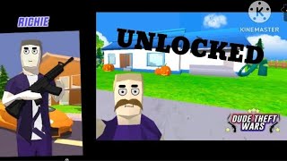 UNLOCKING RICHIE RICH CHARACTER IN DUDE THEFT WARS PLAYING NEW GAME [upl. by Legin83]