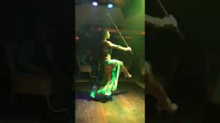 Najla Ferreira Saidi Belly Dancing Dubai Escoba Restaurant فنانه الرقص الشرقي الراقصه نجلاء [upl. by Annahsat161]