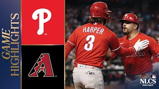 Phillies vs Dbacks NLCS Game 5 Highlights 102123  MLB Highlights [upl. by Acila400]