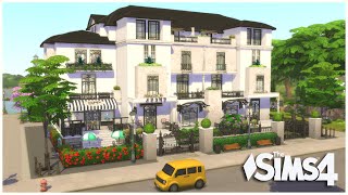 Willow Creek CafeAppartment Complex  The Sims 4  House Tour [upl. by Yates]