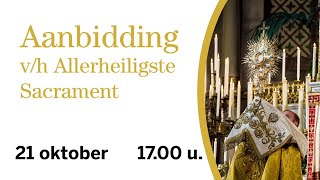 FSSPX Antwerpen  2110 Aanbidding met Rozenhoedje [upl. by Yknarf]