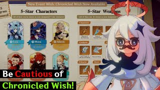 Chronicled Wish Looks Good But Be Cautious [upl. by Haimrej471]