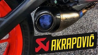 AKRAPOVIC TITANIUM MT07 2019 🔥 [upl. by Atinaej104]