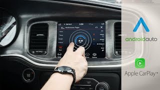 20192023 Dodge Charger uConnect media screen  Performance Pages Android Auto and Apple Car Play [upl. by Handbook608]