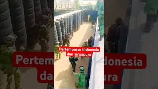 Indopura gabungan indonesia dan singapura viralvideo tni army shortvideo video [upl. by Glavin]