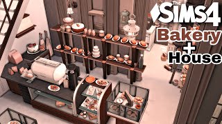 Windenburg Bakery  House  No cc  The sims 4  Stop motion Speed build [upl. by Alimhaj]