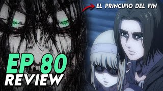 El RETUMBAR de EREN  Review y Análisis Attack on Titan Episodio 80 Final Season [upl. by Hollie986]