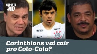 Corinthians x ColoColo quem passa na Libertadores DEBATE [upl. by Conan]