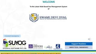 SDDGPI EduWebeLOGiPay  Online Fee Payment Process [upl. by Saretta]