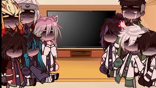 Los Pilares Reaccionan ah Tanjiro 🎧🗡️  Gacha Club  Parte 1 ⚔️🌼🌈 [upl. by Hayton]