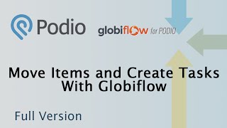 Automating Moving Items and Creating Tasks with Globiflow  Podio Tutorial [upl. by Enovaj989]