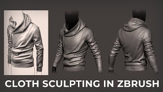 Cloth Sculpting in ZBrush Tutorial Introduction [upl. by Schnurr]