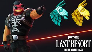 We Unlocked the Exotic amp Mythic Prized Llama Back Bling Fortnite Season 4 Live [upl. by Korella]