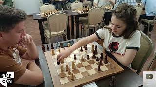 D Krasov 1063 vs Pinkamena 1706 Chess Fight Night CFN Rapid [upl. by Shoshana]