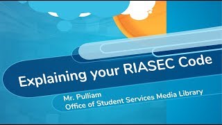 Explaining Your RIASEC Code [upl. by Chappelka]