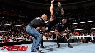 Evolution attacks The Shield Raw May 5 2014 [upl. by Camm]