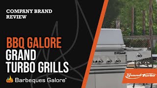 Grand Turbo Line of Grills from Barbeques Galore [upl. by Reh]