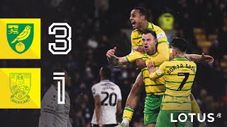 HIGHLIGHTS  Norwich City 31 Sheffield Wednesday [upl. by Vivle]