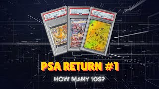 PSA Grading Return 1  Pokemon Cards amp Amada Stickers  So many PSA 10s [upl. by Burkle]