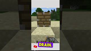 Easiest Simple Machine You Need In Draining The Ocean in Minecraft Bedrock 121 [upl. by Kcirtemed]