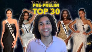 PREPRELIM STANDOUTS TOP 30  Miss Universe 2024 [upl. by Norak]